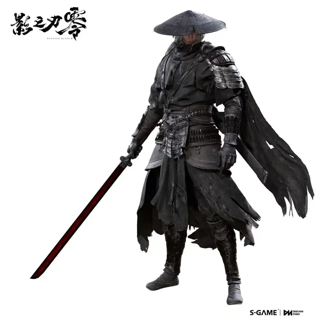 Official Phantom Blade Zero concept design of Soul with sword and cloak