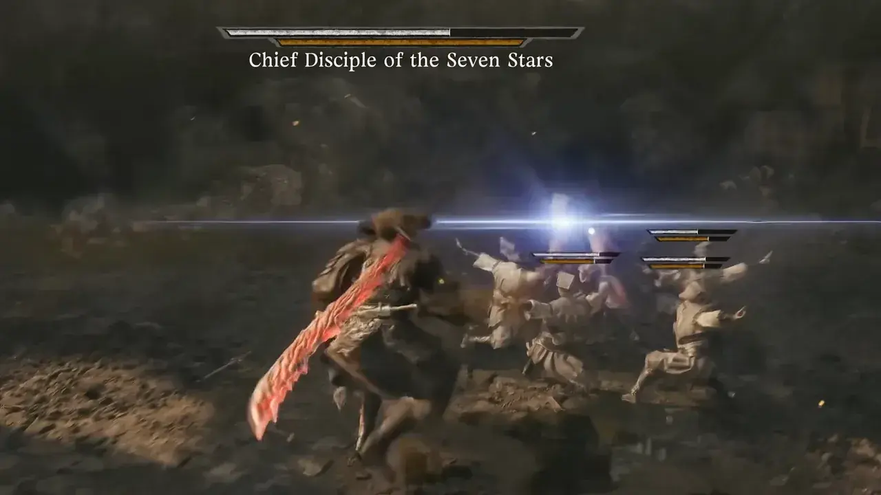 Phantom Blade Zero blue flash sword clash