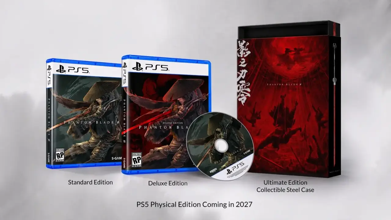 Phantom Blade Zero ps5 physical editions 2027
