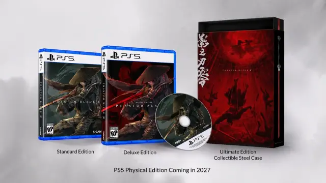 Phantom Blade Zero ps5 physical editions 2027